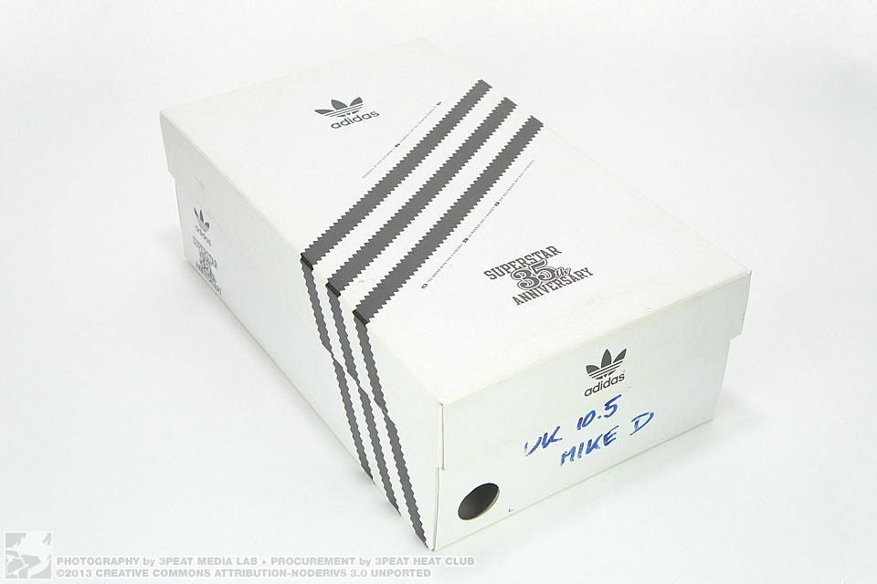 ADIDAS BEASTIE BOYS SUPERSTAR 35TH ANNIVERSARY CONSORTIUM UNRELEASED