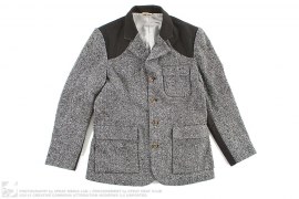 Premium Tweed Blazer Jacket w/ Garment Bag by BBC/Ice Cream