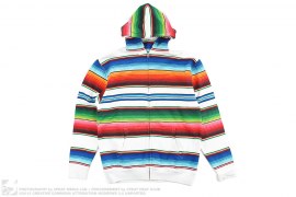 Rainbow Zip-up Hoodie by Swagger