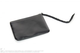 Leather Zip Wallet by Slam Jam