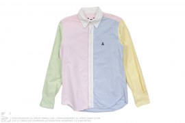 Scorpion Multi Color Oxford Button Down Shirt by Sophnet
