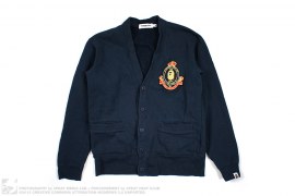 Busy Works Crest Cadigan by A Bathing Ape