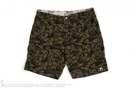 Flanel Shorts by A Bathing Ape