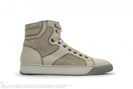 Suede High Top Sneaker by Lanvin