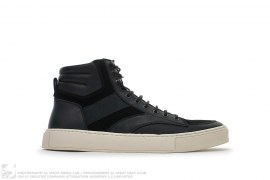 YSL SPF High Buffalo Suede Sneakers by Yves Saint Laurent
