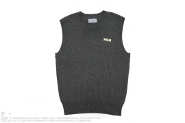 Solid Sweater Vest by Alife