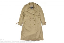 Vintage Trench Coat With Zip Out Wool Liner by Burberry