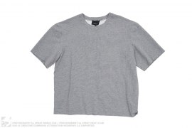 Grey Melange Patched Number '1' T-Shirt by Phillip Lim