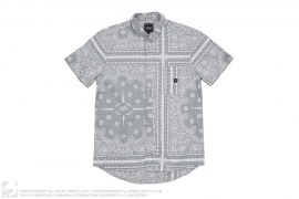 Paisley Button-Up Shirt by Young & Reckless