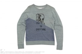 Weird General Two Sides To Everything Lightweight Crewneck by A Bathing Ape