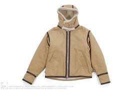 Corduroy Leather Trim Hooded Jacket by A Bathing Ape