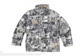 The Fresh Outdoors Print Snowboard Jacket by LRG x Special Blend