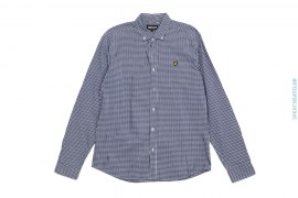 Cotton Checker Button-up Shirt by Lyle & Scott