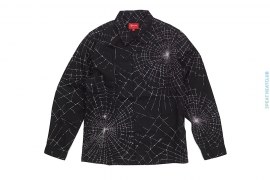 Spider Web Work Button-Up Shirt by Supreme