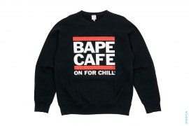 Bape Cafe Crewneck Sweatshirt by A Bathing Ape