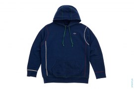 Tricolor Logo Pullover Hoodie by Noah NYC