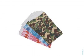 ABC Camo Stationary Envelop Set Coin Case by A Bathing Ape