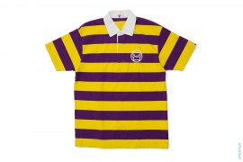 Baby Milo Face Logo Rugby Polo Shirt by A Bathing Ape