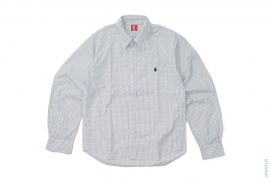 Grid Line Button-Up Shirt by A Bathing Ape