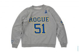 Rogue 51 Padded Crewneck Sweatshirt by A Bathing Ape