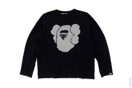 Apehead Companion Sweater by A Bathing Ape x Kaws