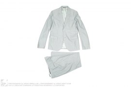 Grid Pattern Suit Jacket & Pants by Calvin Klein