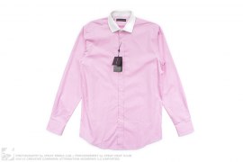 Black Label White Collar Button-Up Shirt by Ralph Lauren