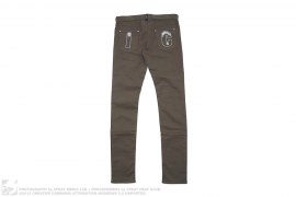 IC Embroidered Smart Cut Jeans by BBC/Ice Cream