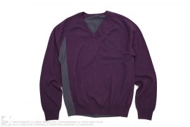 2 Tone Wool Sweatshirt by Fred Perry
