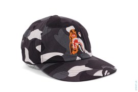 City Camo Half & Half Shark Tiger Snapback Hat by A Bathing Ape