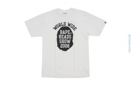 World Wide Bape Heads Show 2008 Tee by A Bathing Ape