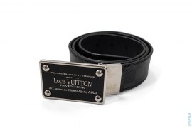 Damier Inventeur Reversible Leather Belt by Louis Vuitton