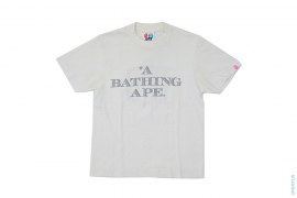 Spell Out B Dollar Sign Tee by A Bathing Ape