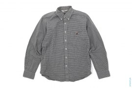 Apehead Check Button-Up Shirt by A Bathing Ape