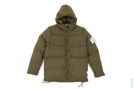 Hollowcore Hooded Puff Down Jacket by Stone Island