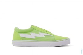 Bolt Suede Accent Neon Low Top Sneakers by Revenge x Storm