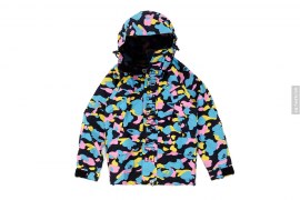 Cotton Candy Camo Pirate Store Snowboard Jacket by A Bathing Ape