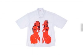 2 Girls Standing Button-Up Shirt by Sicko x Two Seven