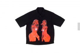 2 Girls Standing Button-Up Shirt by Sicko x Two Seven