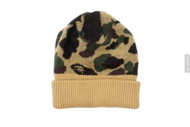Jacquard Knit OG Camo Beanie by A Bathing Ape
