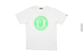 Neon Busy Works Logo Tee by A Bathing Ape