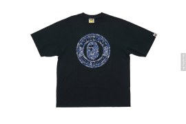 Camo Busy Works Logo Tee by A Bathing Ape