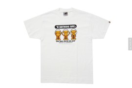 See Hear Say No Evil Baby Milo Tee by A Bathing Ape