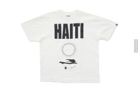Haiti Charity Tee by A Bathing Ape