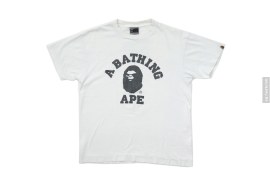 Mad College Logo Tee by A Bathing Ape