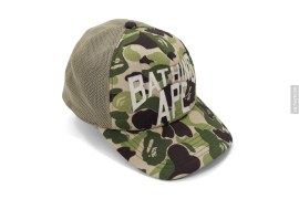 ABC Camo NY Logo Trucker Mesh Cap by A Bathing Ape