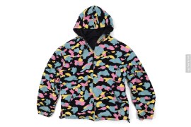 Cotton Candy Multi-Camo Reversible Sweat Windbreaker by A Bathing Ape