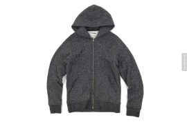 Capsule Heather Zip Hoodie by OriginalFake x Loop Wheeler
