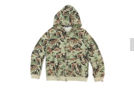 Octopus Camo Full Zip Hoodie by A Bathing Ape